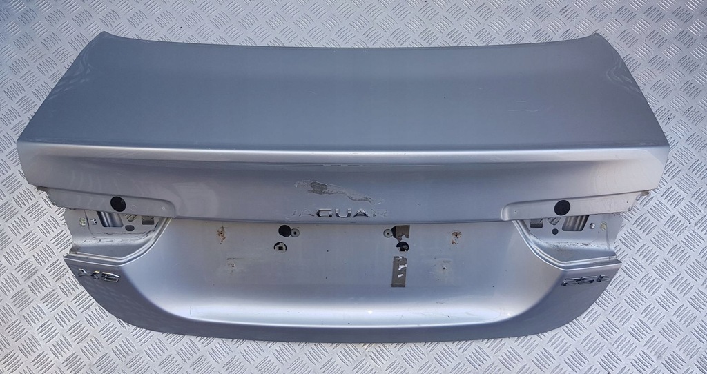 фото №5, Jaguar xe x760 крышка багажника задняя задняя серебристая men rhodium silver без оснащения ładna