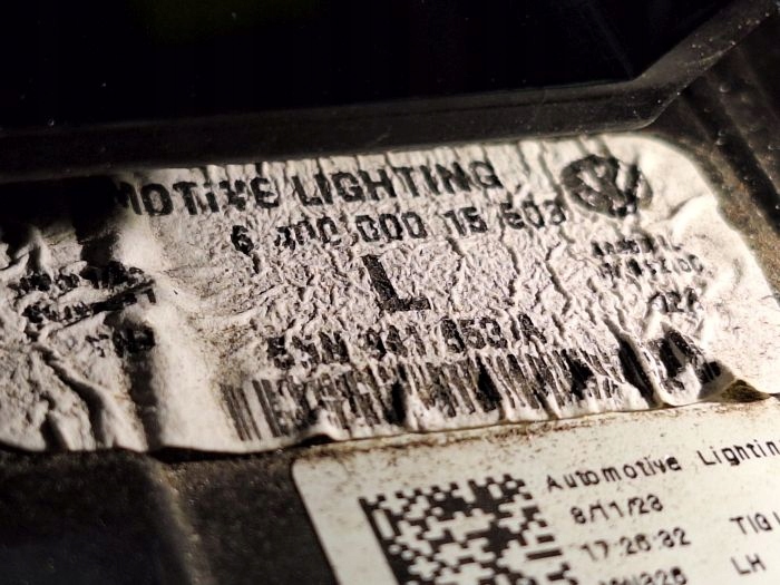 фото №12, Vw tiguan allspace lift r-line решітка радіатора решітка радіатора led 5nn853653h