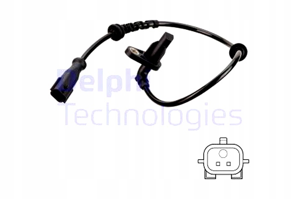 фото №1, Delphi ss20756 датчик, скорость вращательная колеса