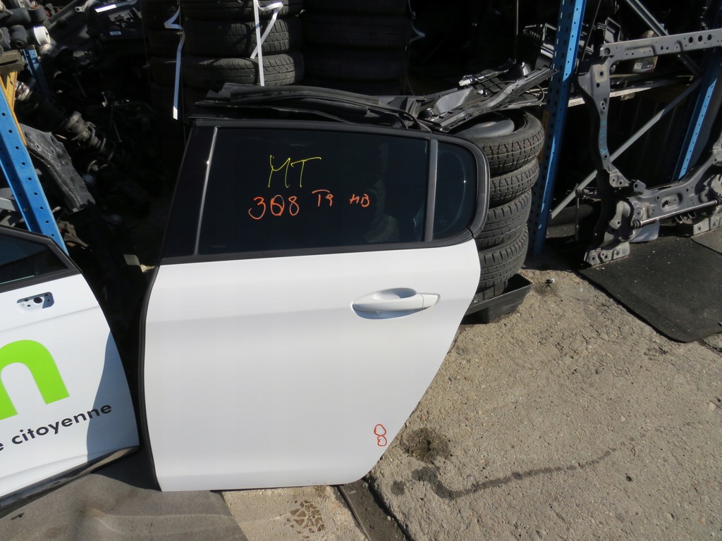 фото №1, Двері задні ліва peugeot 308 t9 hb