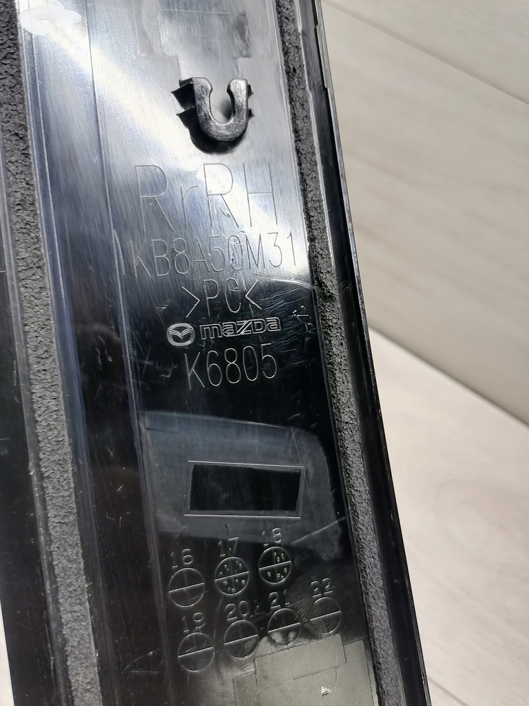 фото №8, Mazda cx-5 молдинг двері правий задня kb8a50m31