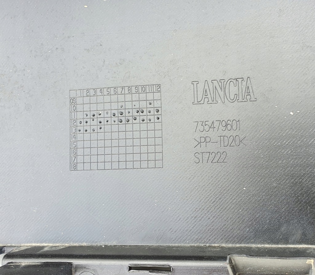 фото №10, Бампер задняя lancia ypsilon ii 2 оригинал