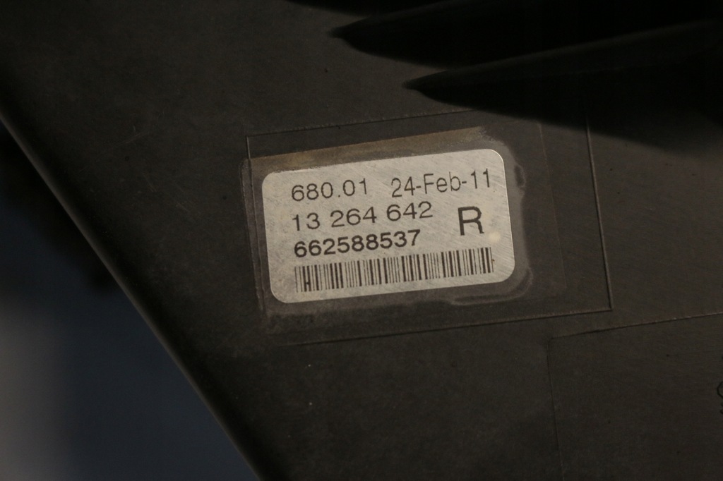 фото №11, Протитуманна фара правий opel astra j