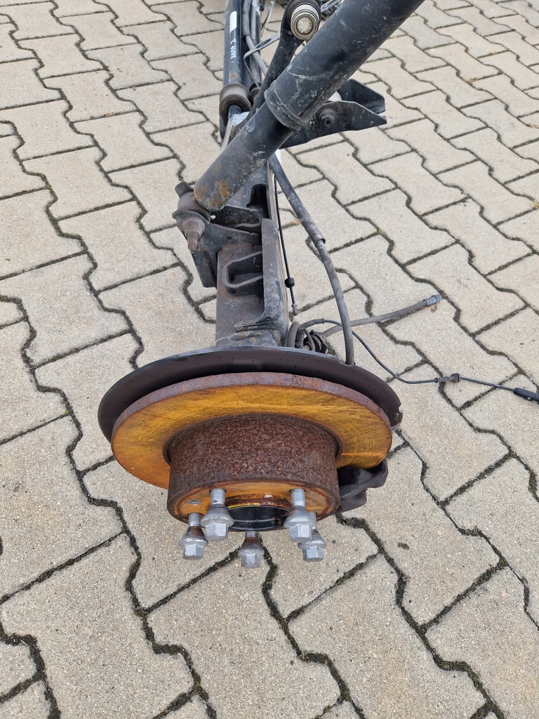 фото №3, Renault master iv 19- балка oś задня рама