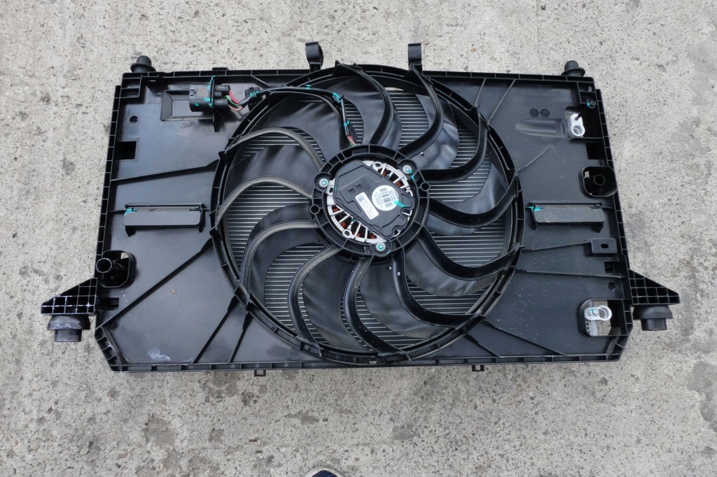 фото №6, Mg mg4 pas перед радіатор вентилятор електрик