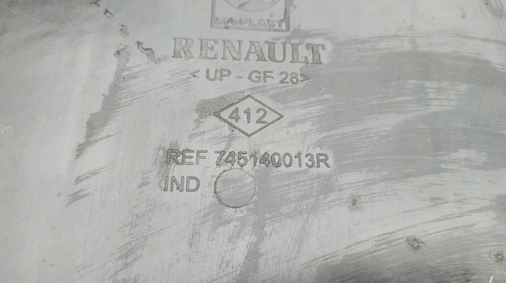 фото №9, Renault grand scenic iii поддон багажника пол