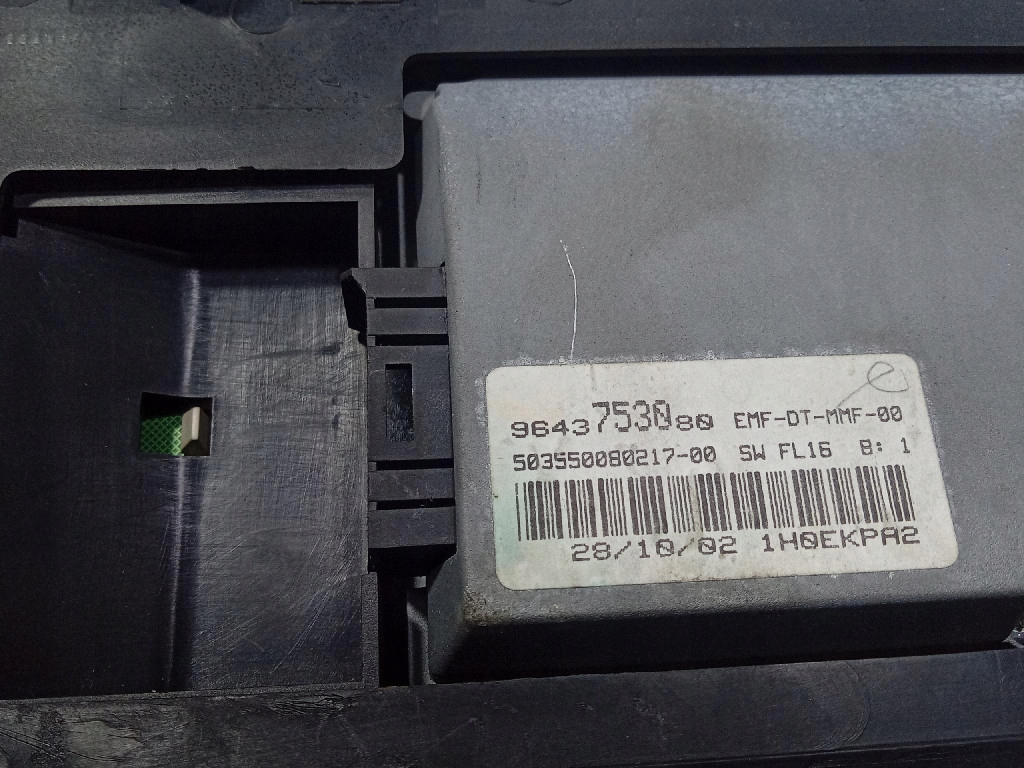 фото №6, Lancia phedra счетчик приборы eu 9643753080