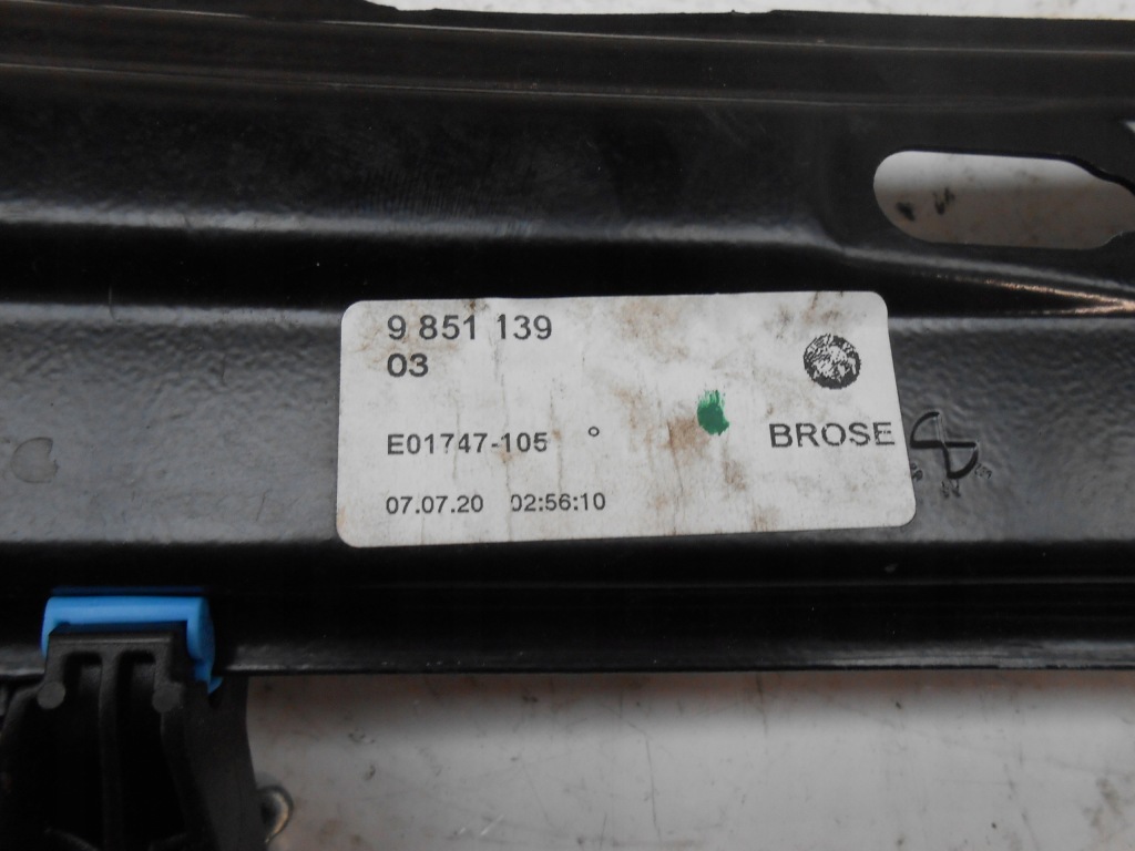 фото №13, Bmw f44 підйомник скло механізм моторчик лівий задня 9851139 9850393