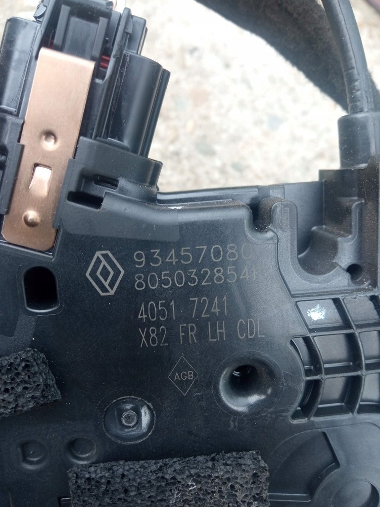 фото №4, Trafic iii vivaro b замок левый перед europa 805032854r jasło