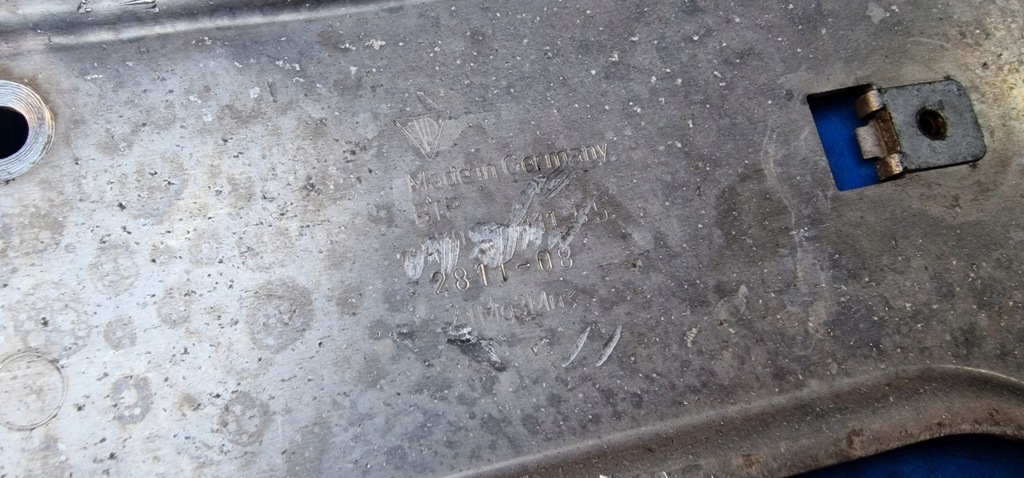 фото №8, Усилитель лист защита подвеска перед porsche panamera 4s 970