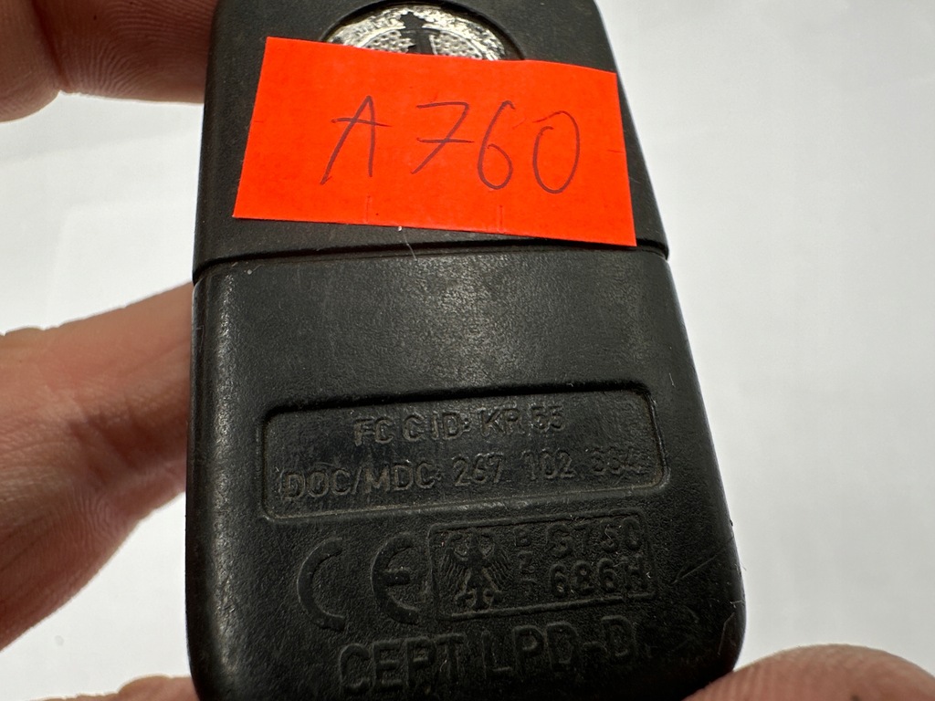 фото №7, Ключ ключ mercedes klasa a w168 c w202 w203 e w210 267102334