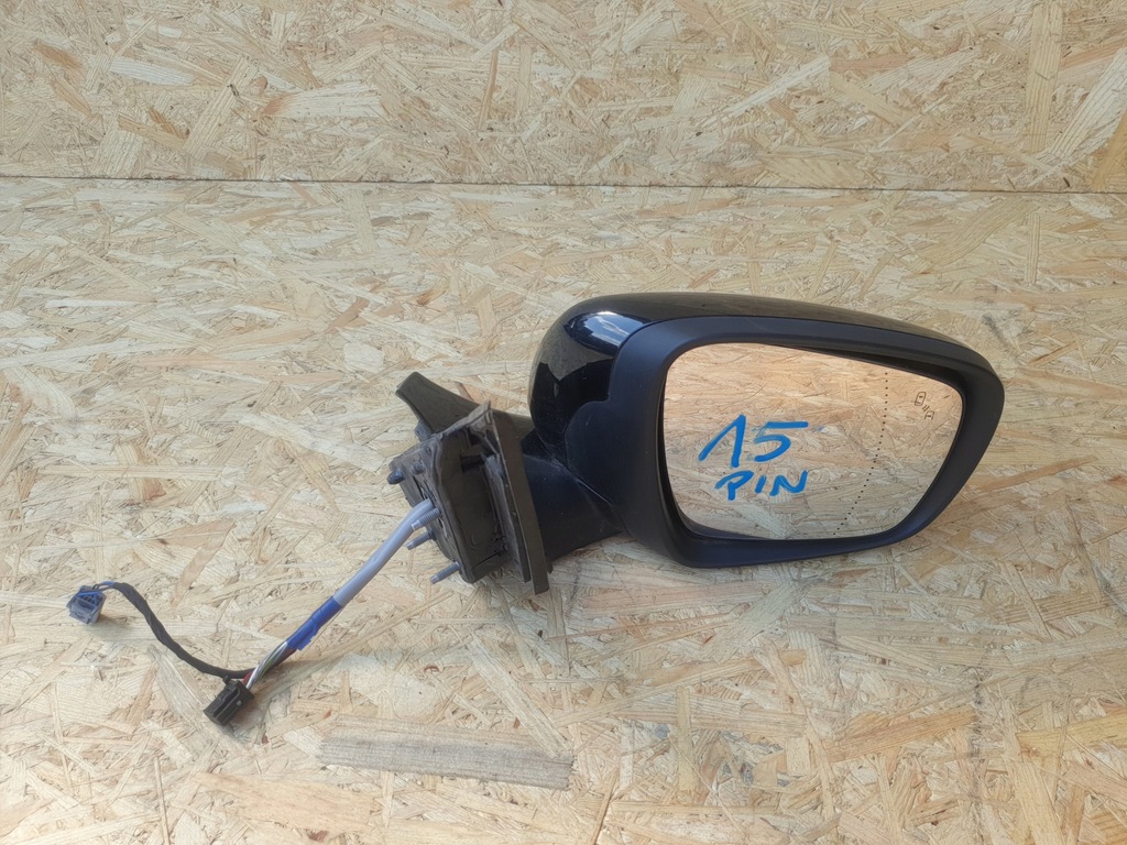 фото №1, Renault scenic iv зеркало правое 15 pin blis