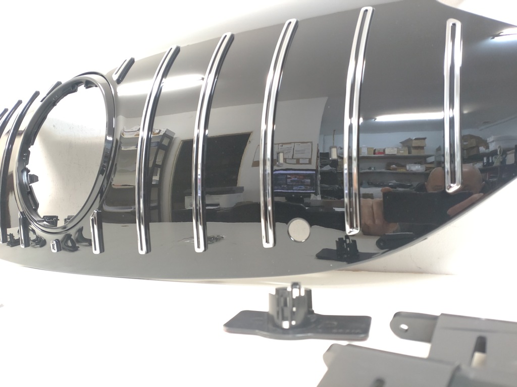 фото №7, Новый решётка радиатора решётка радиатора радиатора mercedes eqe v295 2022- gt panamericana хром