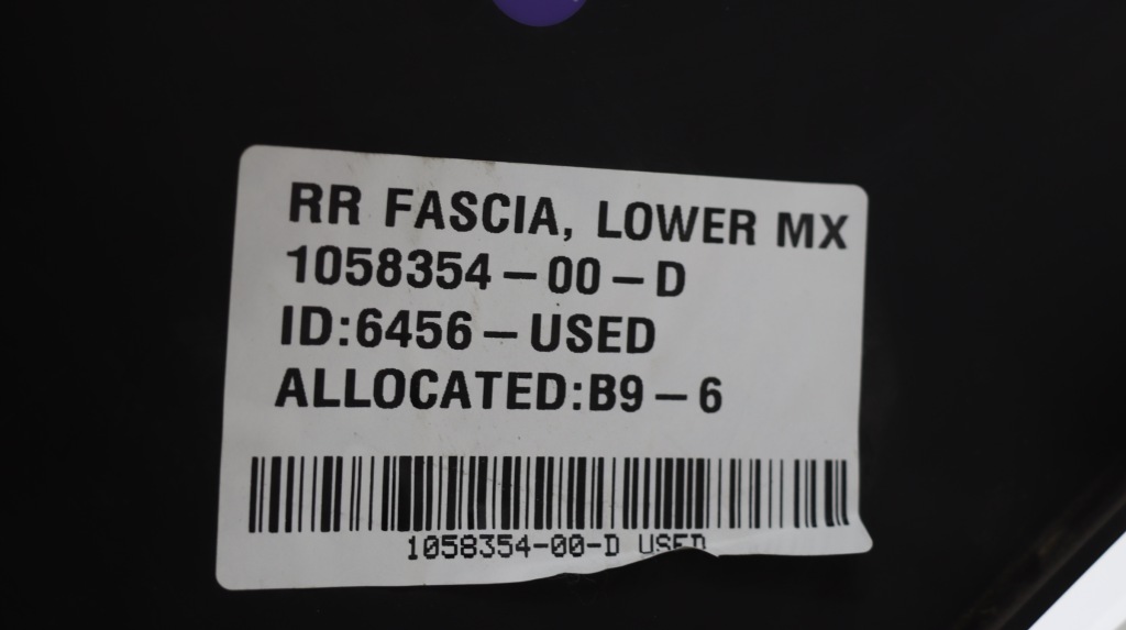 фото №11, Tesla x 2015 2021 бампер задня спойлер дифузор накладка спойлер 1058354-00-d