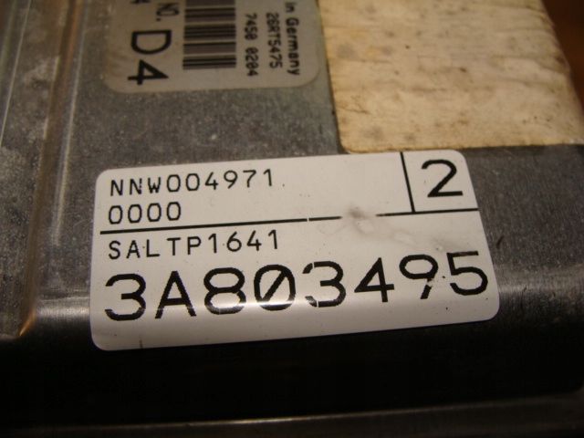 фото №3, Бортовой компьютер блок управления двигателя nnn100640 4.0 v8 land rover discovery 2 ii