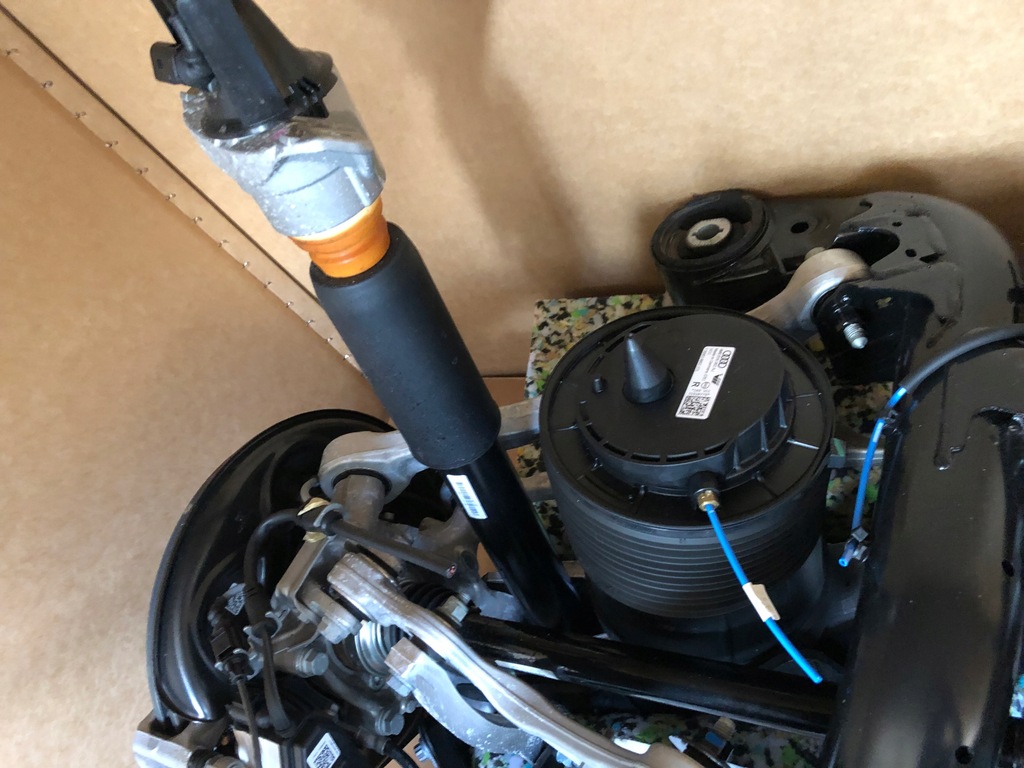 фото №5, Audi q7 q8 4m 55 3,0 tfsi підвіска передні перед задні задня комплект 15km