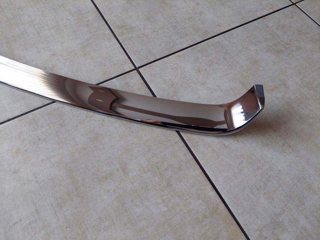 фото №4, Молдинг хром бампера - renault scenic iii - lift