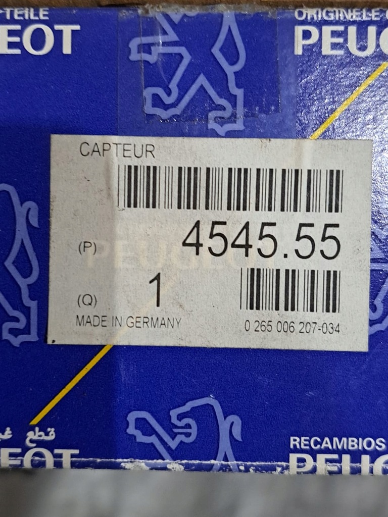 фото №5, Датчик abs перед peugeot 605 4545.55