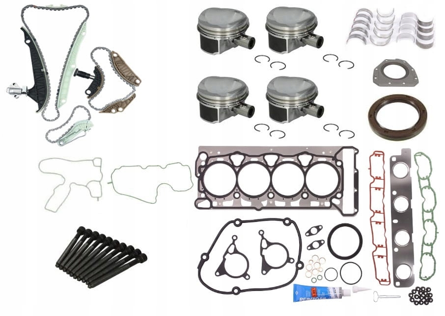 фото №1, Грм поршни audi a6 2.0 tfsi cdnb caeb caed