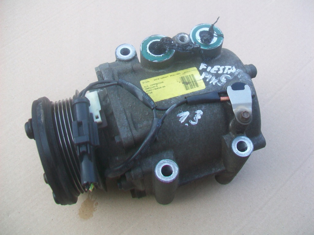 фото №1, Компрессор кондиционера оригинал ford fiesta mk 5 mk 6 1.3