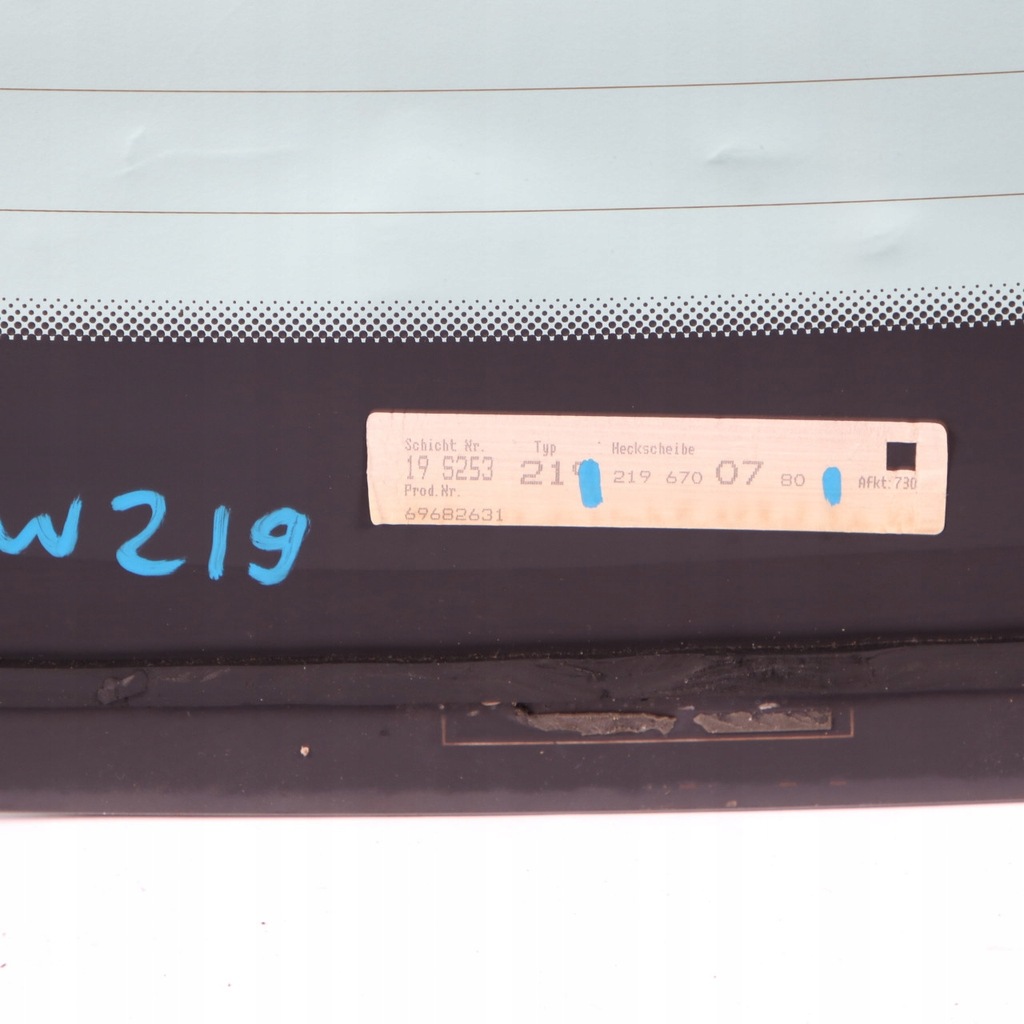 фото №12, Mercedes cls c219 стекло задняя задняя стекло окно as2 a2196700780