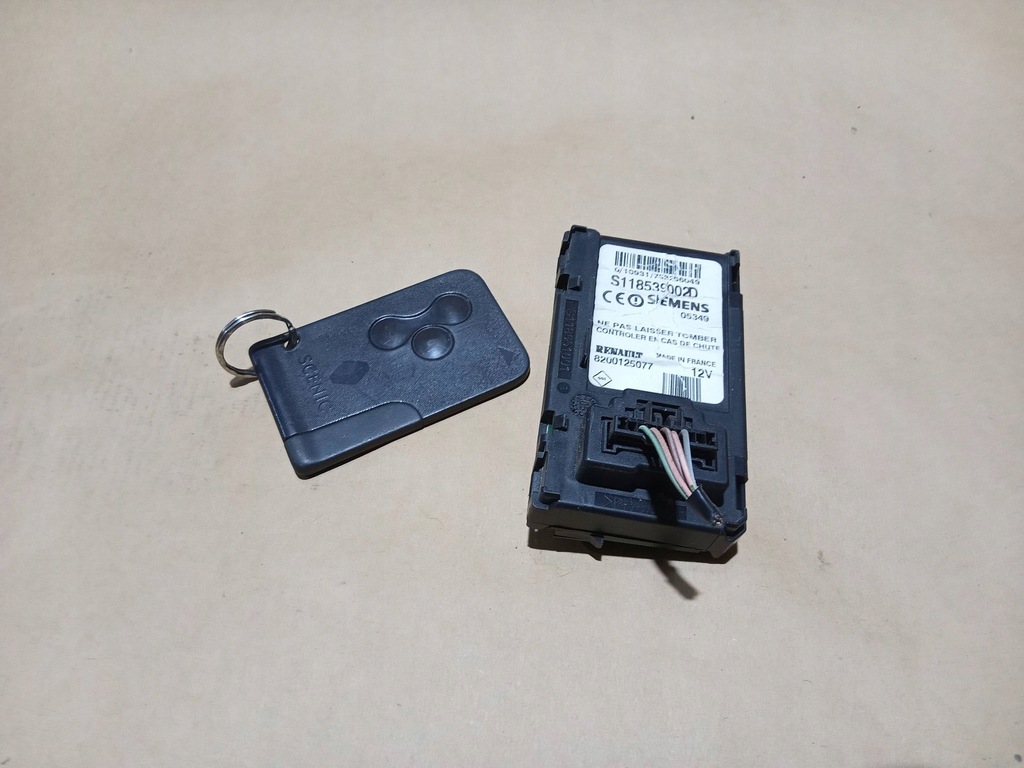 фото №1, Зчитувач карта renault scenic ii 1.9 cdi 2005