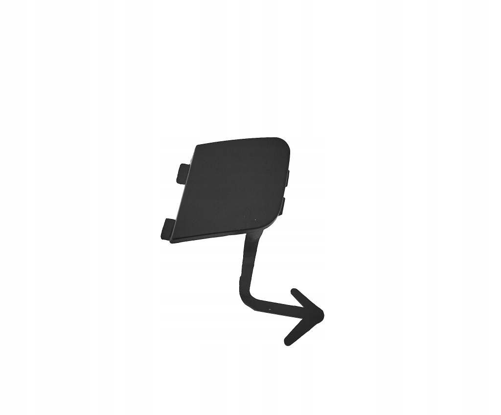 фото №1, Заглушка фаркоп do citroen c4 2004-2008 7414jz чёрный матовый