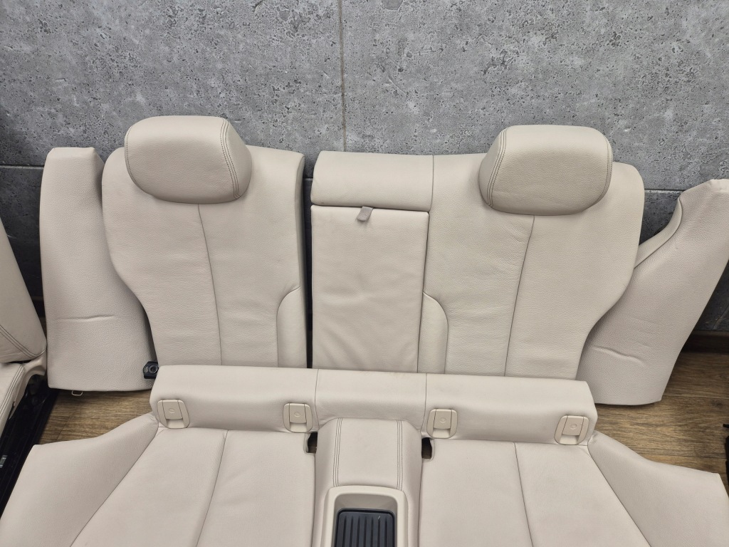 фото №7, Bmw f32 салон підігрів сидіння спортивні m-pakiet шкіра заднє сидіння обшивки oyster