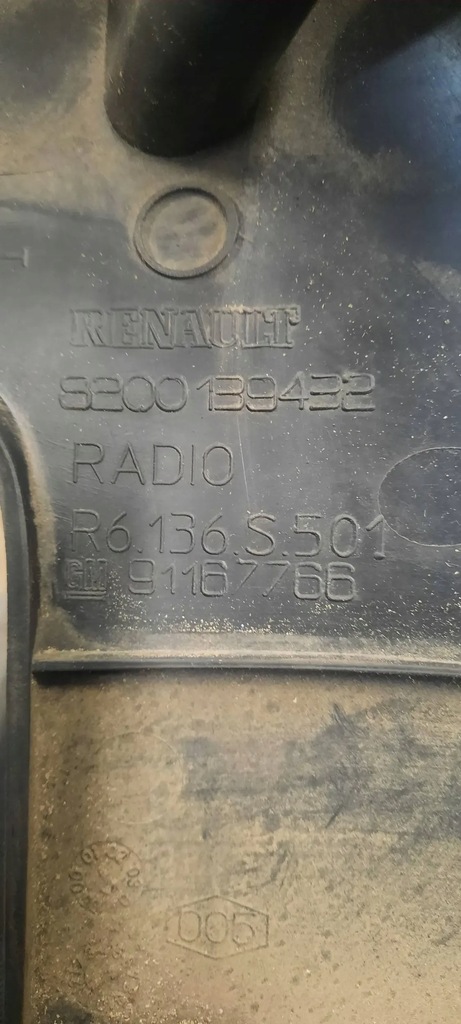 фото №3, Корпус замка запалювання renault trafic 8200139432