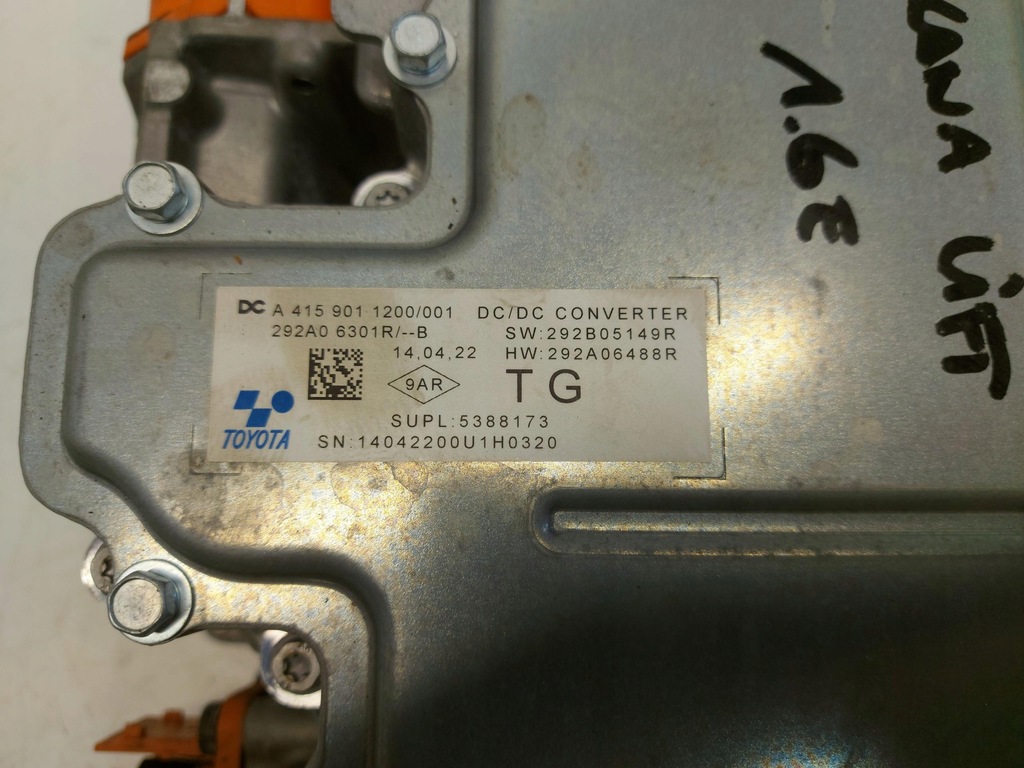 фото №7, Renault arkana, rs-line конвертер напруги блок керування 292a06301r