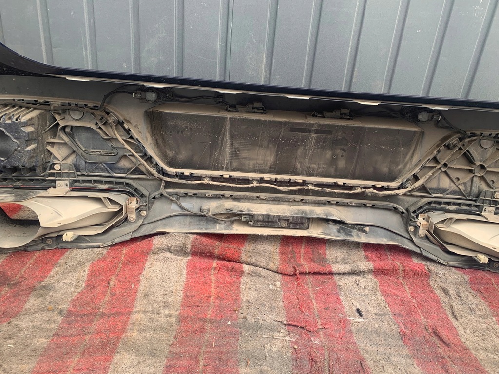 фото №11, Бампер задняя задний bmw 7 g70 m-pakiet 6 pdc x10 tanzanite blue металлик