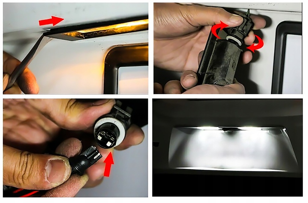 фото №13, Ліхтарі led підсвітка номерного знака реєстраційний opel astra j corsa insignia