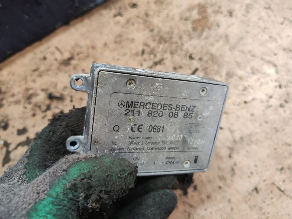 фото №1, Mercedes w211 e-klasa модуль блок управления a2118200885