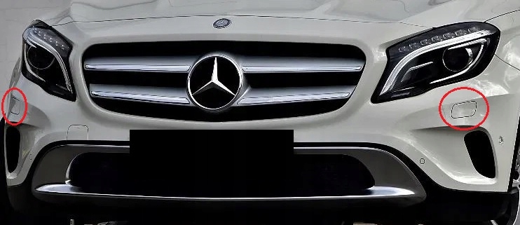 фото №10, Mercedes gla x156 w156 2013-2017 заглушки омывателя левая+ правая оригинал