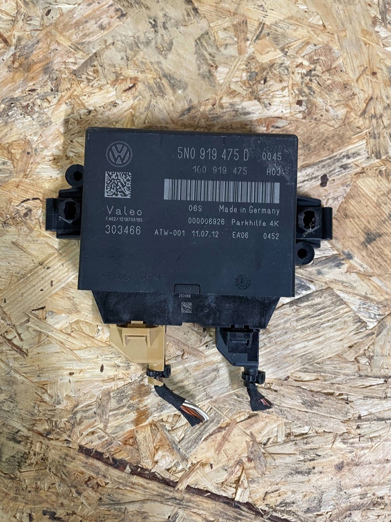 фото №1, Блок керування / модуль паркування pdc 5n0919475d