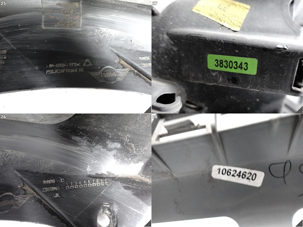 Mini cooper f55 f56 f57 jcw 13-19 бампер бампер спойлер решётка перед Недорого