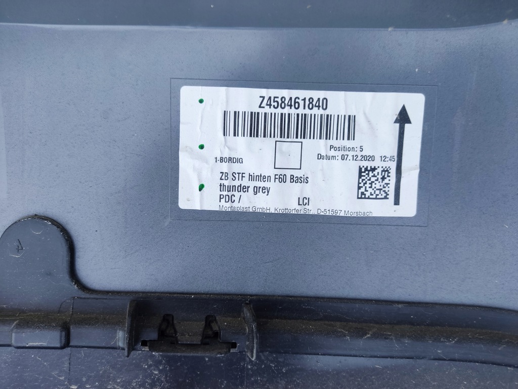 фото №6, Mini countryman f60 бампер задняя