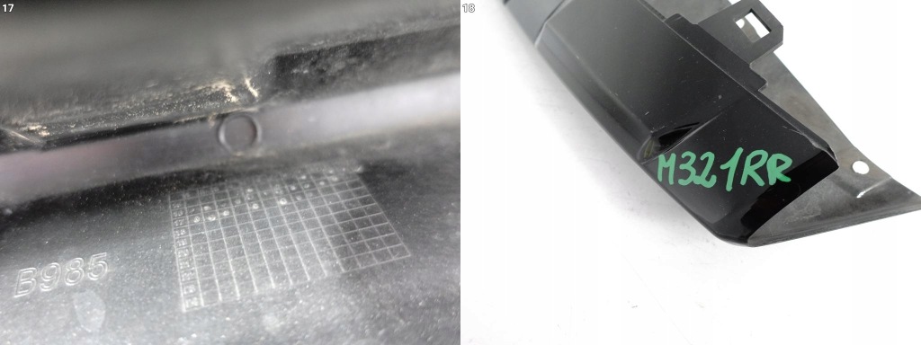 Maserati levante m161 16-24 спойлер диффузор накладка w бампер перед с Разборки