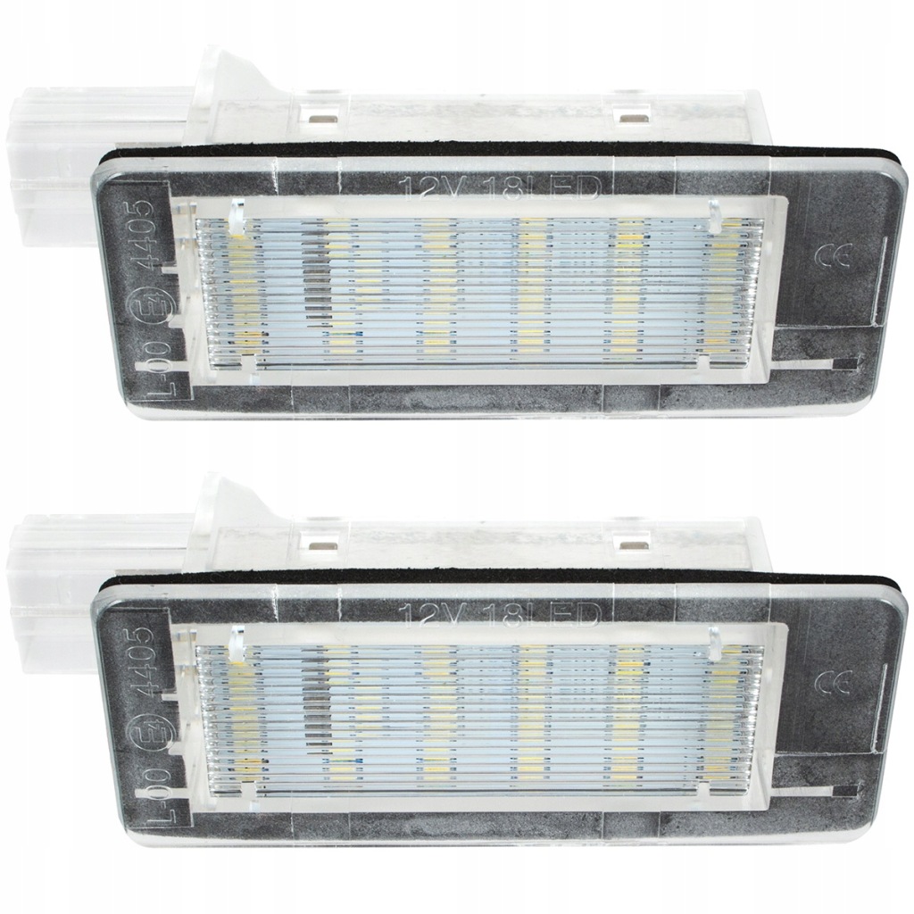 фото №1, Led номерного знака регистрационный renault scenic ii 2 iii 3 modus captur