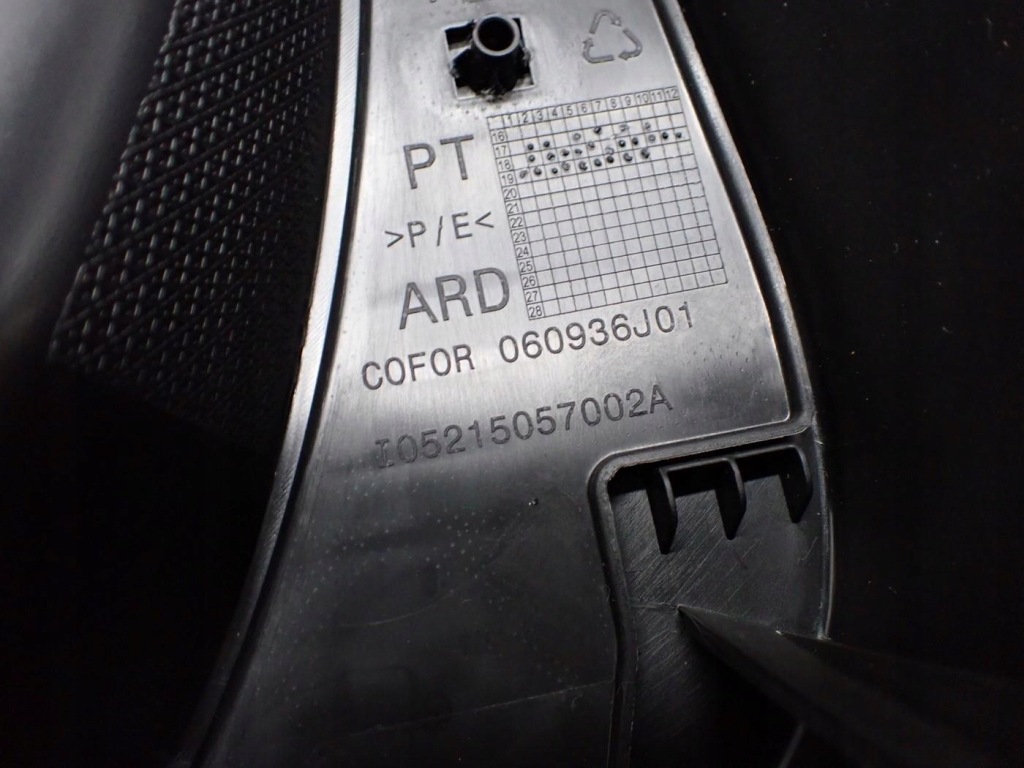 фото №4, Обшивка оббивка двері правий задня 9816784577 peugeot rifter 19r