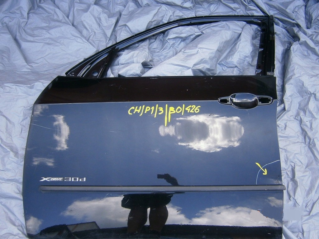 фото №1, Bmw x5 e70 дверь левый перед ładne молдинг