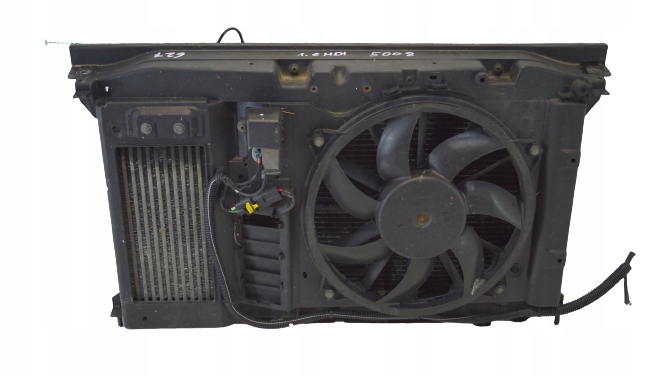 фото №1, Pas передний радиатор peugeot 5008 1.6hdi