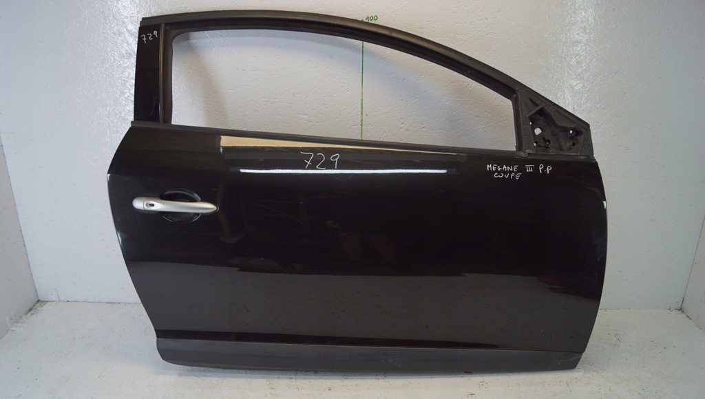 фото №2, Двері правий перед renault megane iii coupe