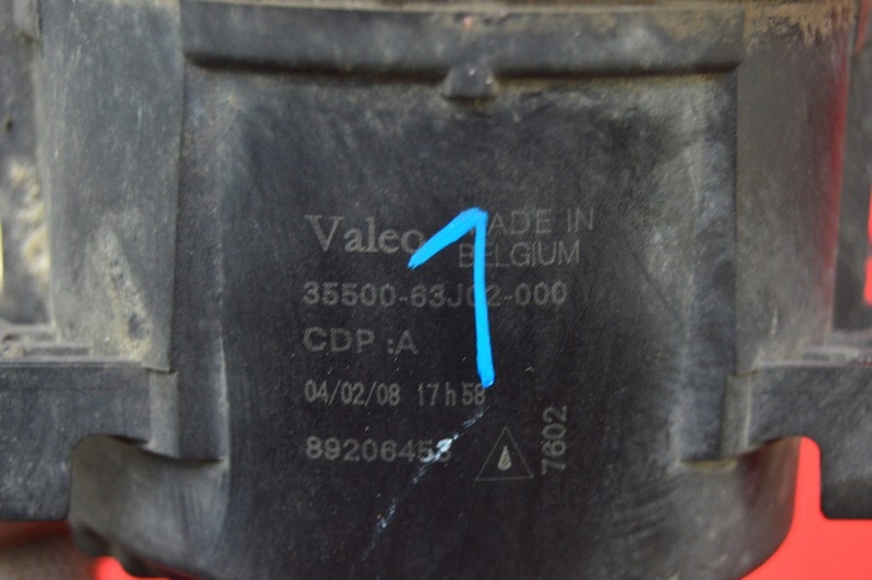 фото №8, Протитуманна фара лівий перед передній 35500-63j02-000 suzuki sx4 1 i 06-14