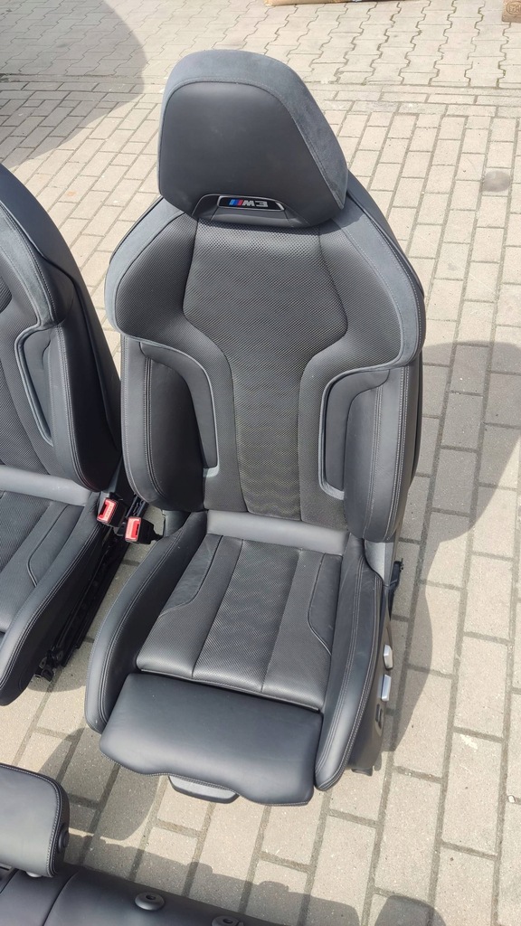 фото №5, Bmw m3 g80 сидіння / заднє сидіння / комплект