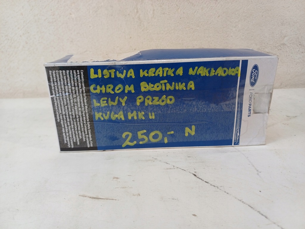 фото №12, Молдинг накладка решётка хром na крыло левый перед ford kuga mk ii 2 13-