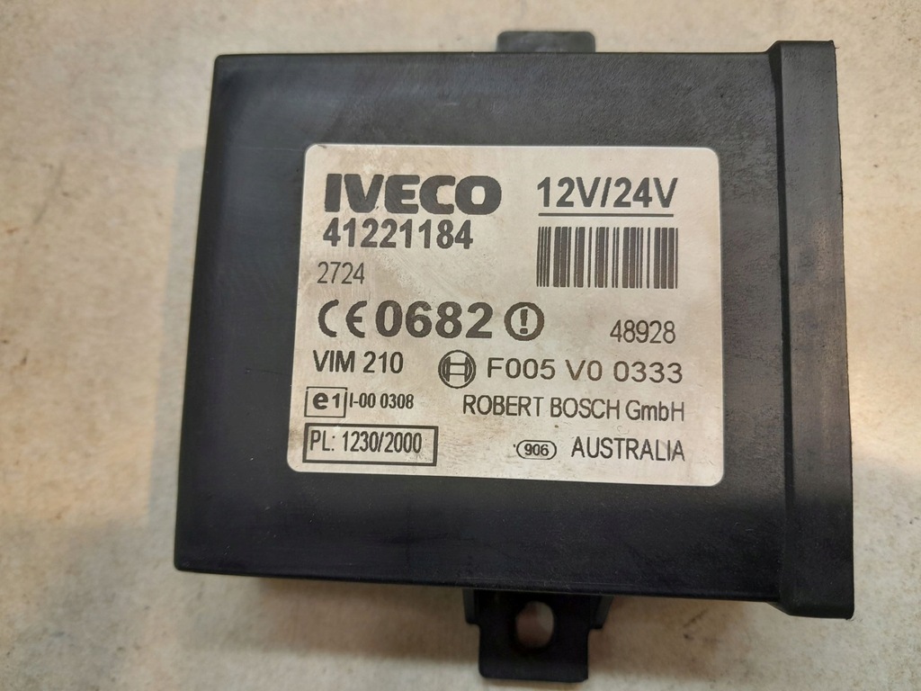 фото №1, Модуль імобілайзер iveco daily iii 2.3 hpi 41221184