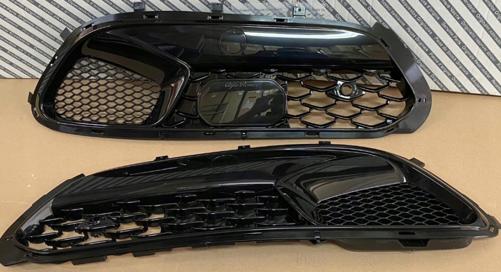 фото №3, Решётки бампера левая + правая alfa romeo stelvio lift 2022