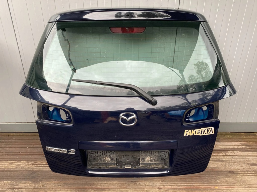 фото №1, Mazda ii 2 dy комплектна кришка багажника багажника задня