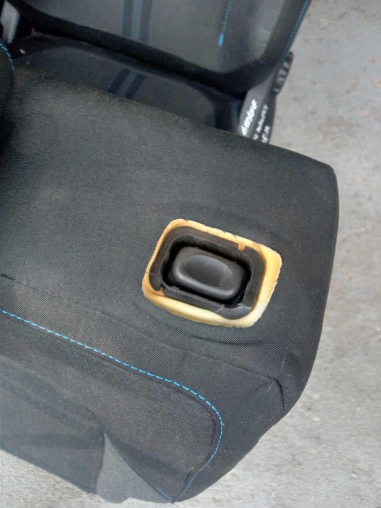 фото №5, Ford fiesta mk8 st сидіння заднє сидіння сидіння 3 d